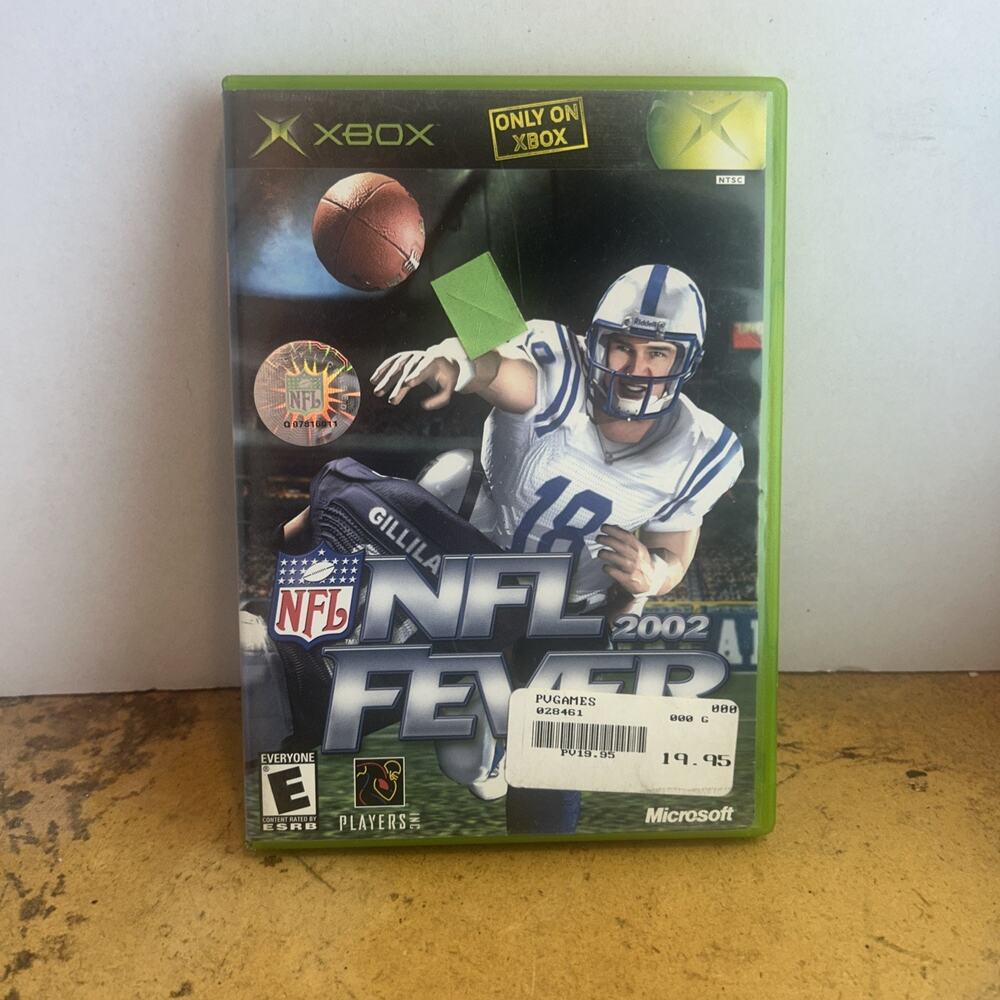 NFL Fever 2002 - Microsoft Xbox